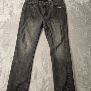 Vintage HAWK by Tony Hawk Washed Grey/Black Denim Jeans
